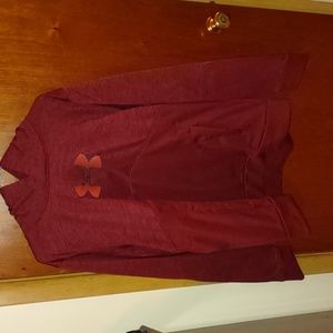 UA Storm Armour Logo Fleece Hoodie Size L